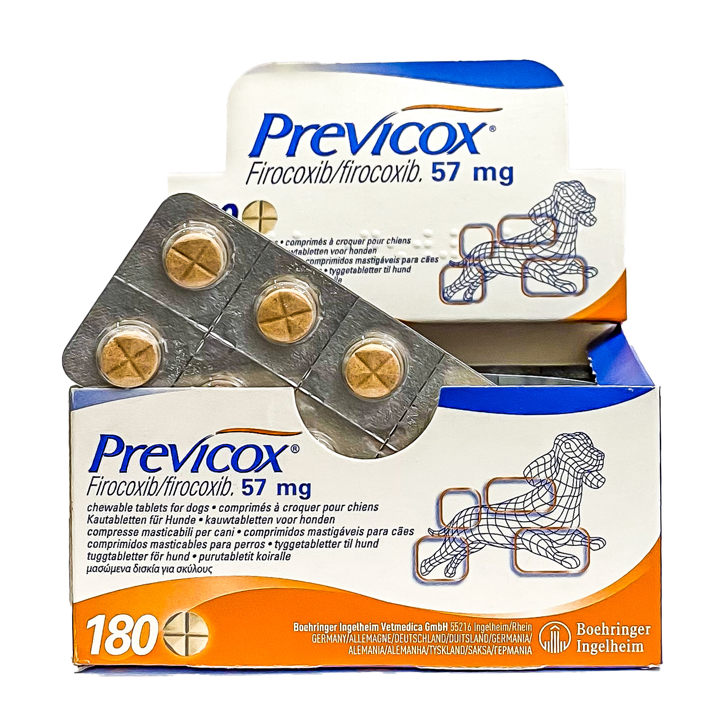 Превикокс для собак 57 мг 10 таблеток